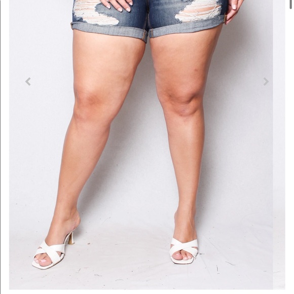 Indigo Rein PLUS denim shorts 🌸 - Picture 4 of 5